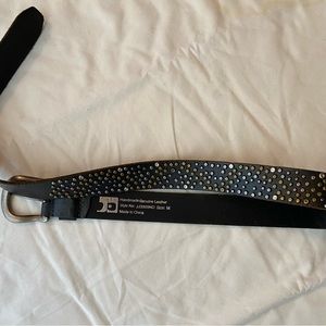 Joe’s Jeans Black Stud Belt